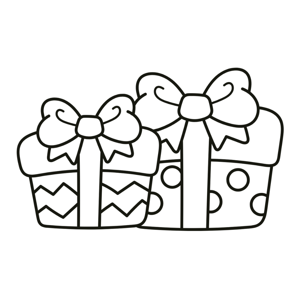 Dry Erase Christmas Coloring Magnets