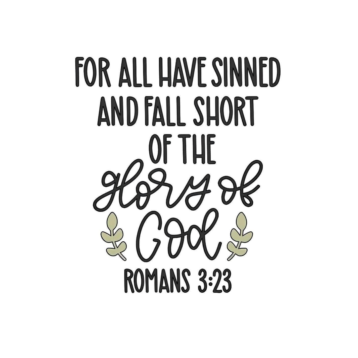 For All Have Sinned 2x2 Magnet