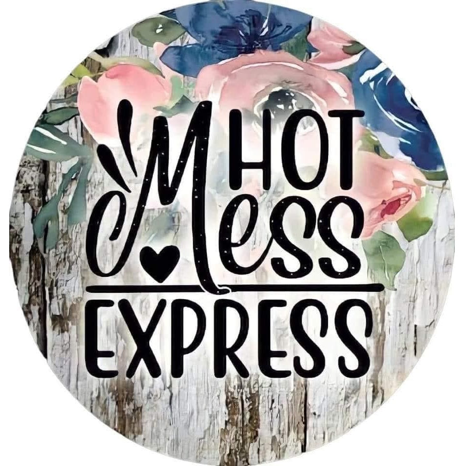 Hot Mess Express (Color) 2x2 Magnet