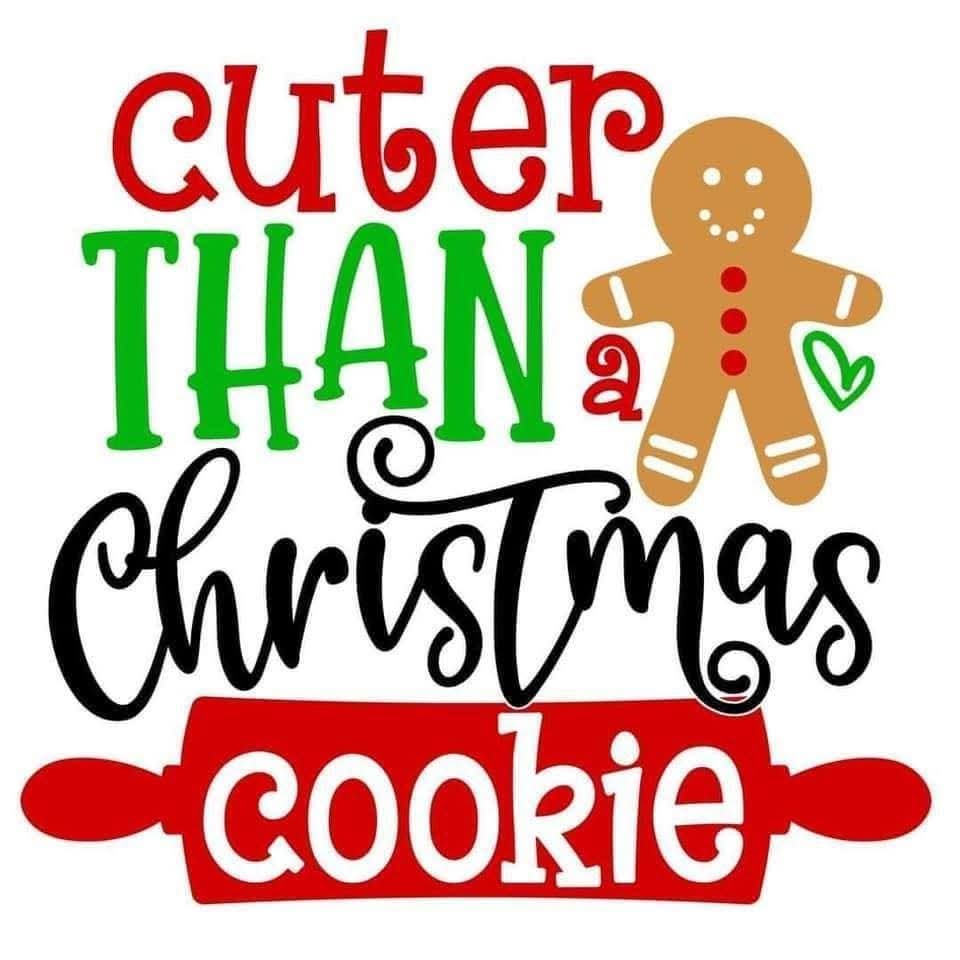 Cuter Than a Christmas Cookie 2x2 Magnet