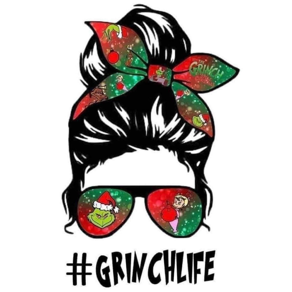 #Grinchlife 2x2 Magnet