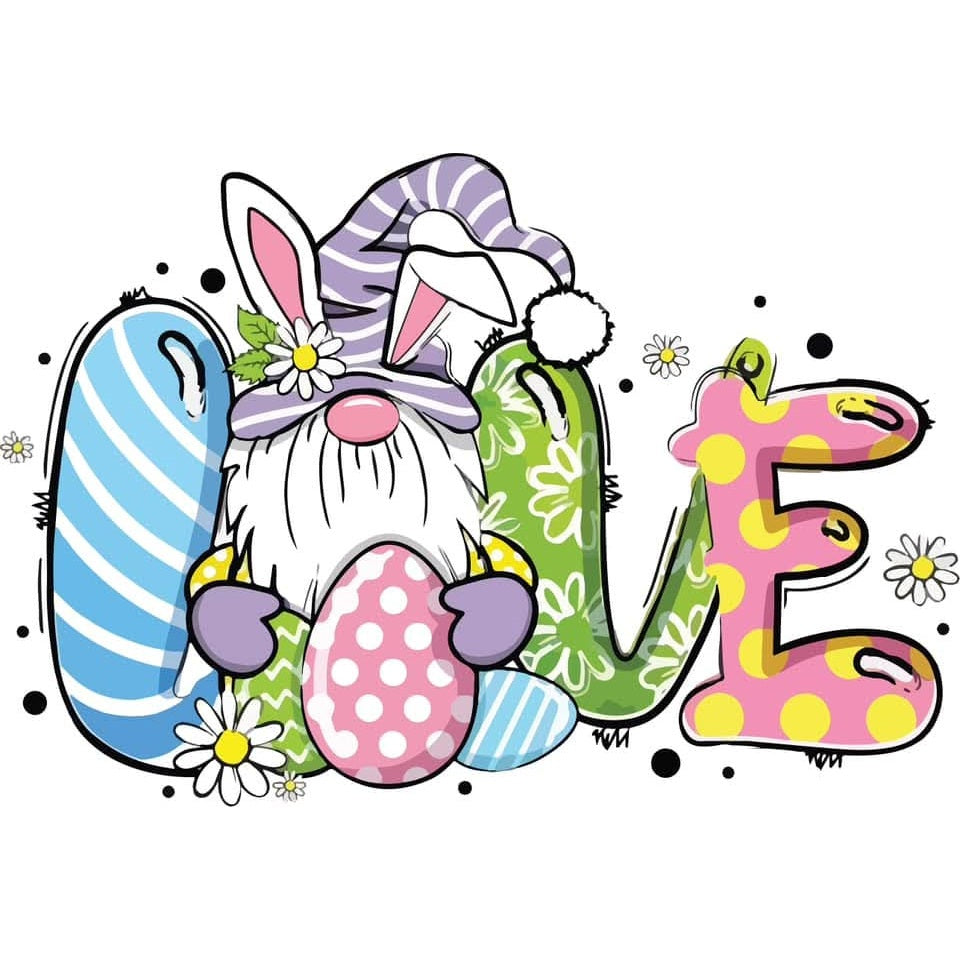 Easter Love Gnome