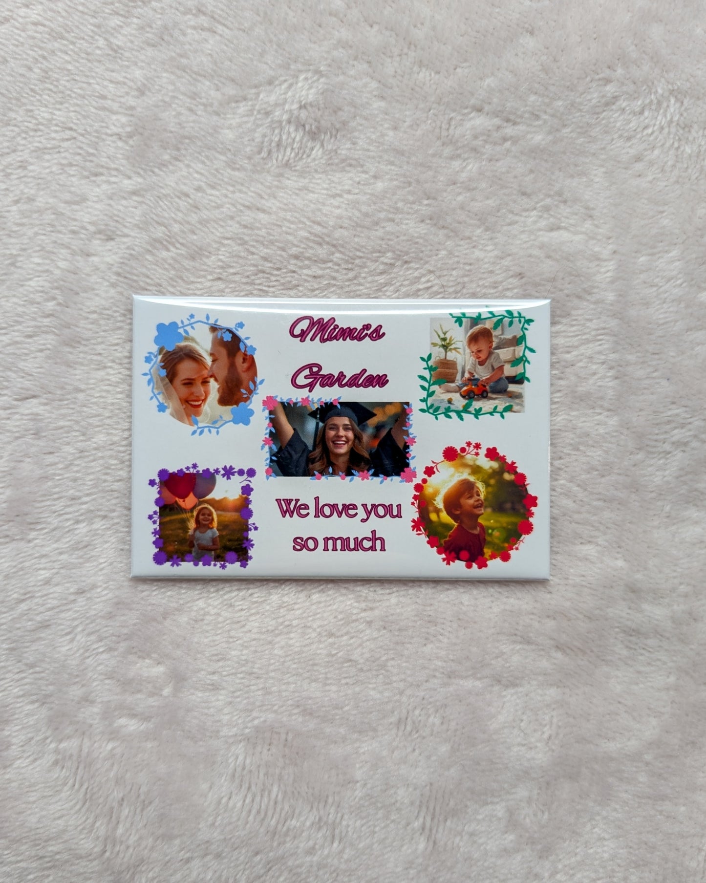 Your Title Garden – 2x3 Personalized Photo Magnet