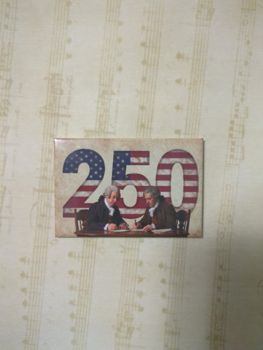 Signing the Declaration of Independence 250th Anniversary 2x3 Magnet