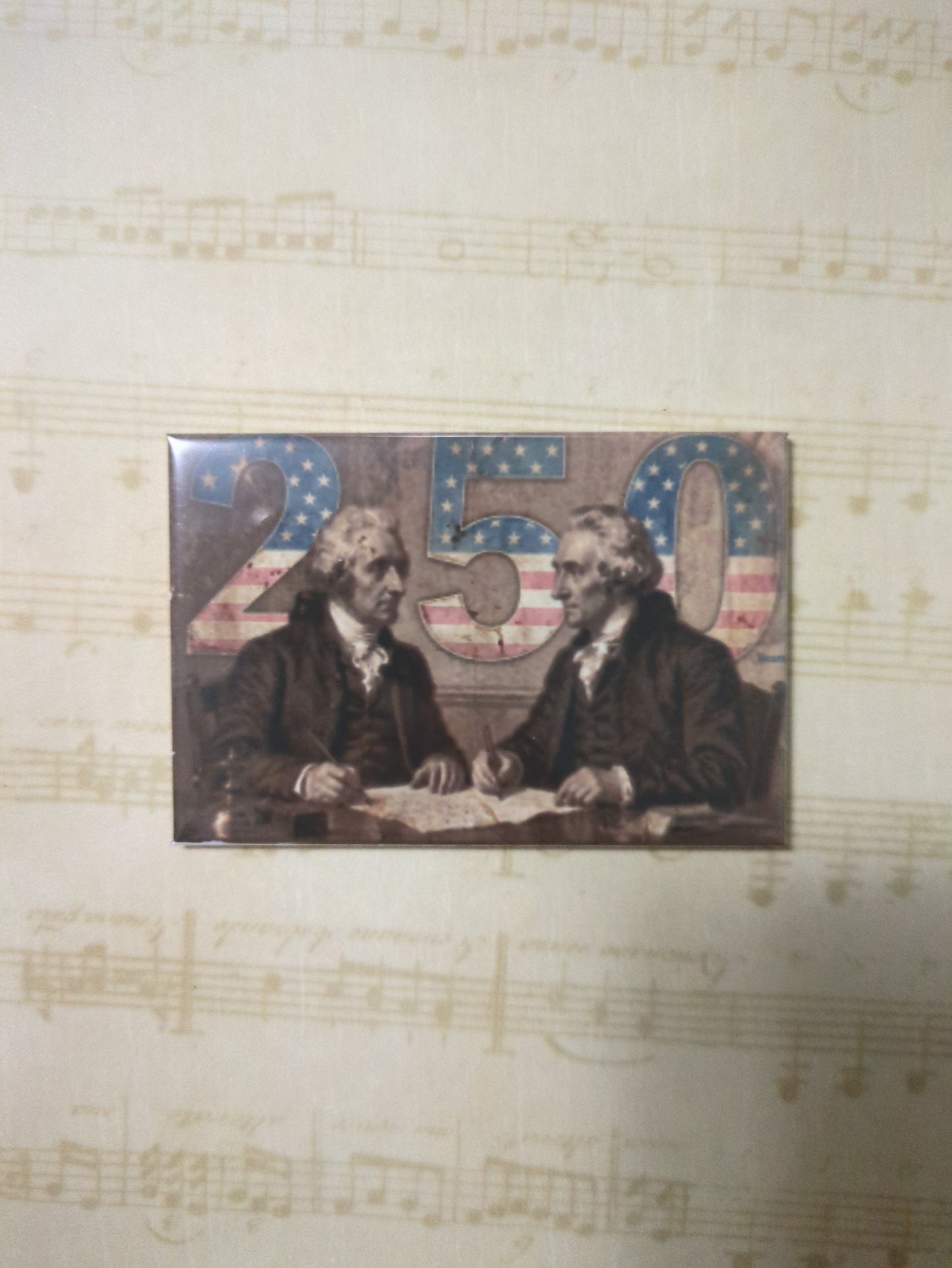 Signing the Declaration of Independence Vintage 250th Anniversary 2x3 Magnet