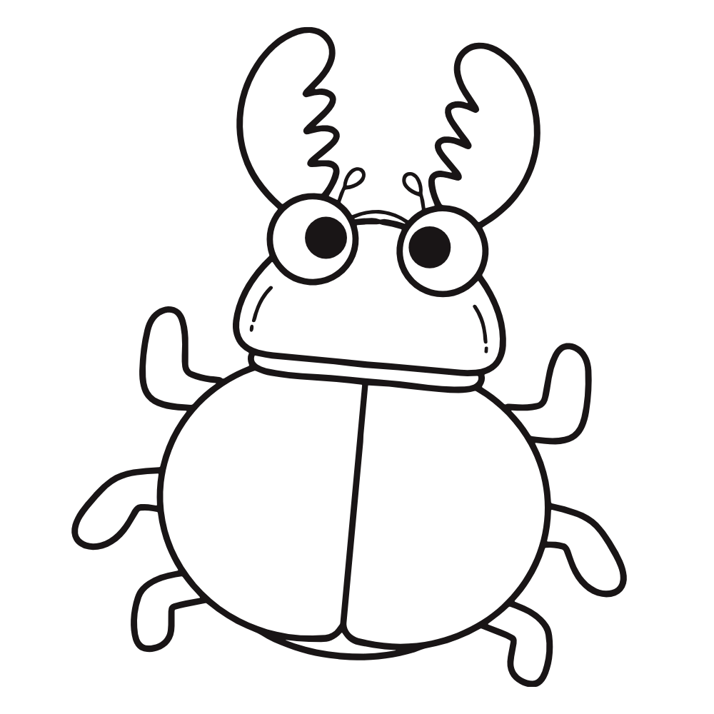 Insect Coloring Dry Erase Magnets