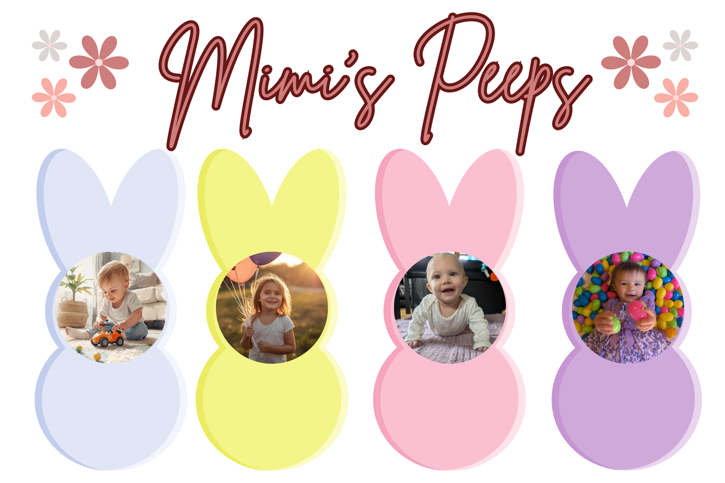 Custom Easter Peeps Magnets 2x3