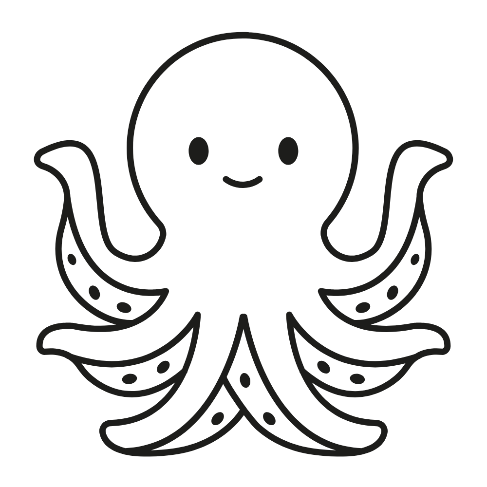 Ocean Coloring Dry Erase Magnets