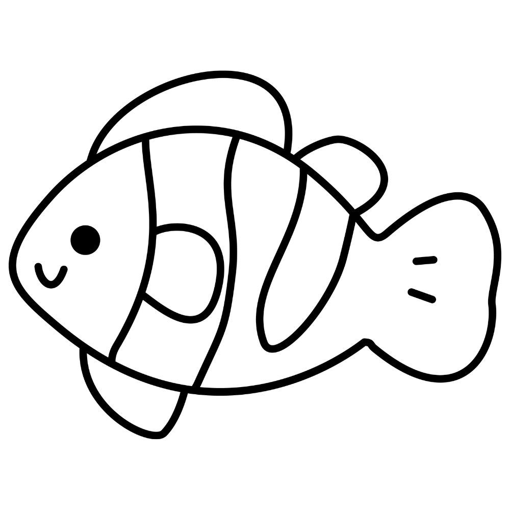 Ocean Coloring Dry Erase Magnets