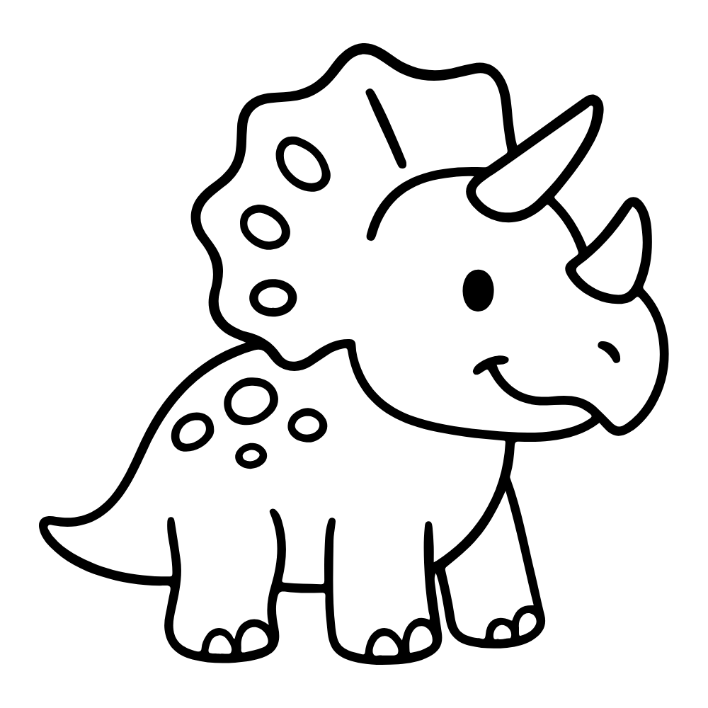 Dinosaur Coloring Dry Erase Magnets