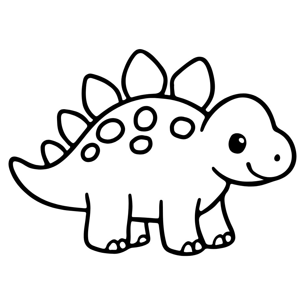 Dinosaur Coloring Dry Erase Magnets