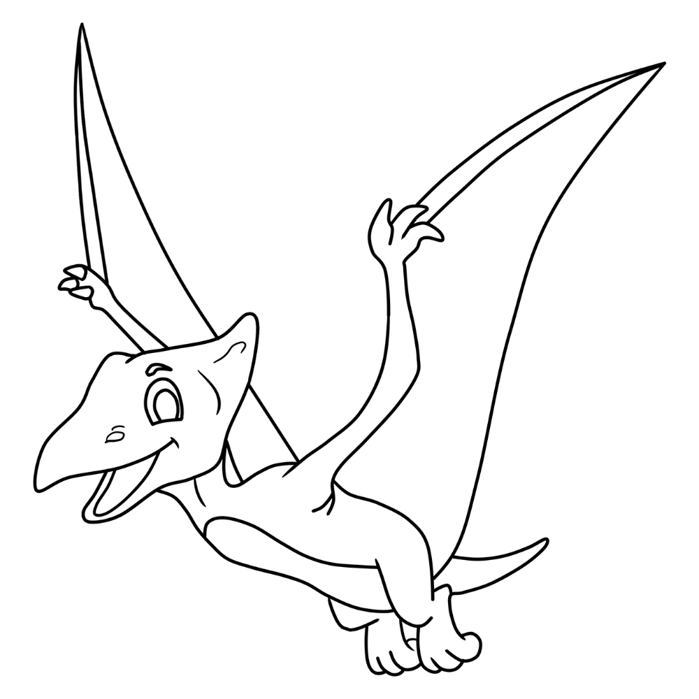 Dinosaur Coloring Dry Erase Magnets