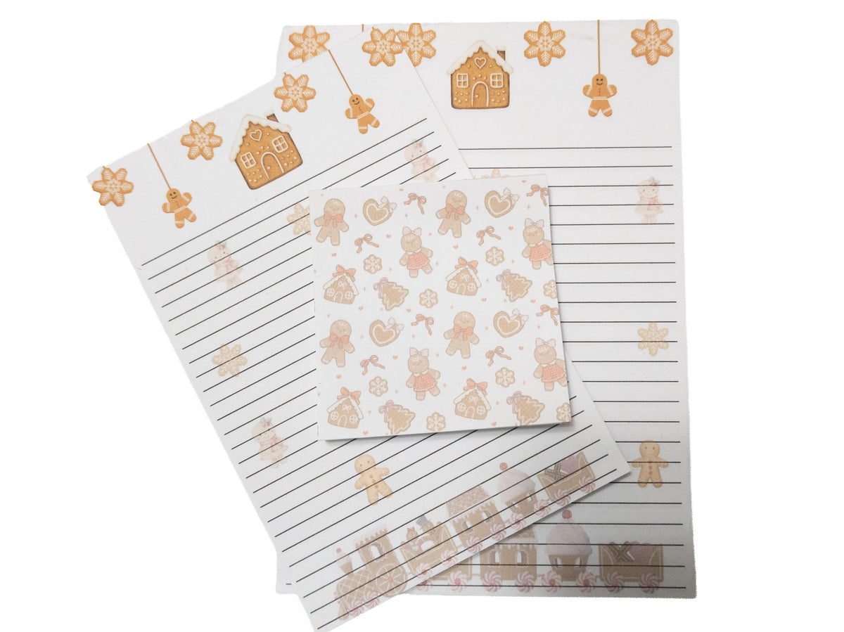 Gingerbread Stationery
