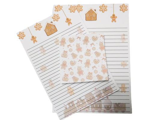 Gingerbread Stationery