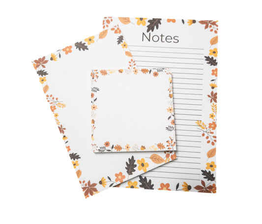 Leaves & Acorns Border Stationery