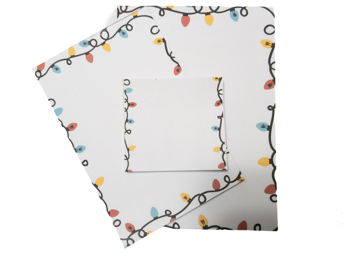 Christmas Lights Stationery