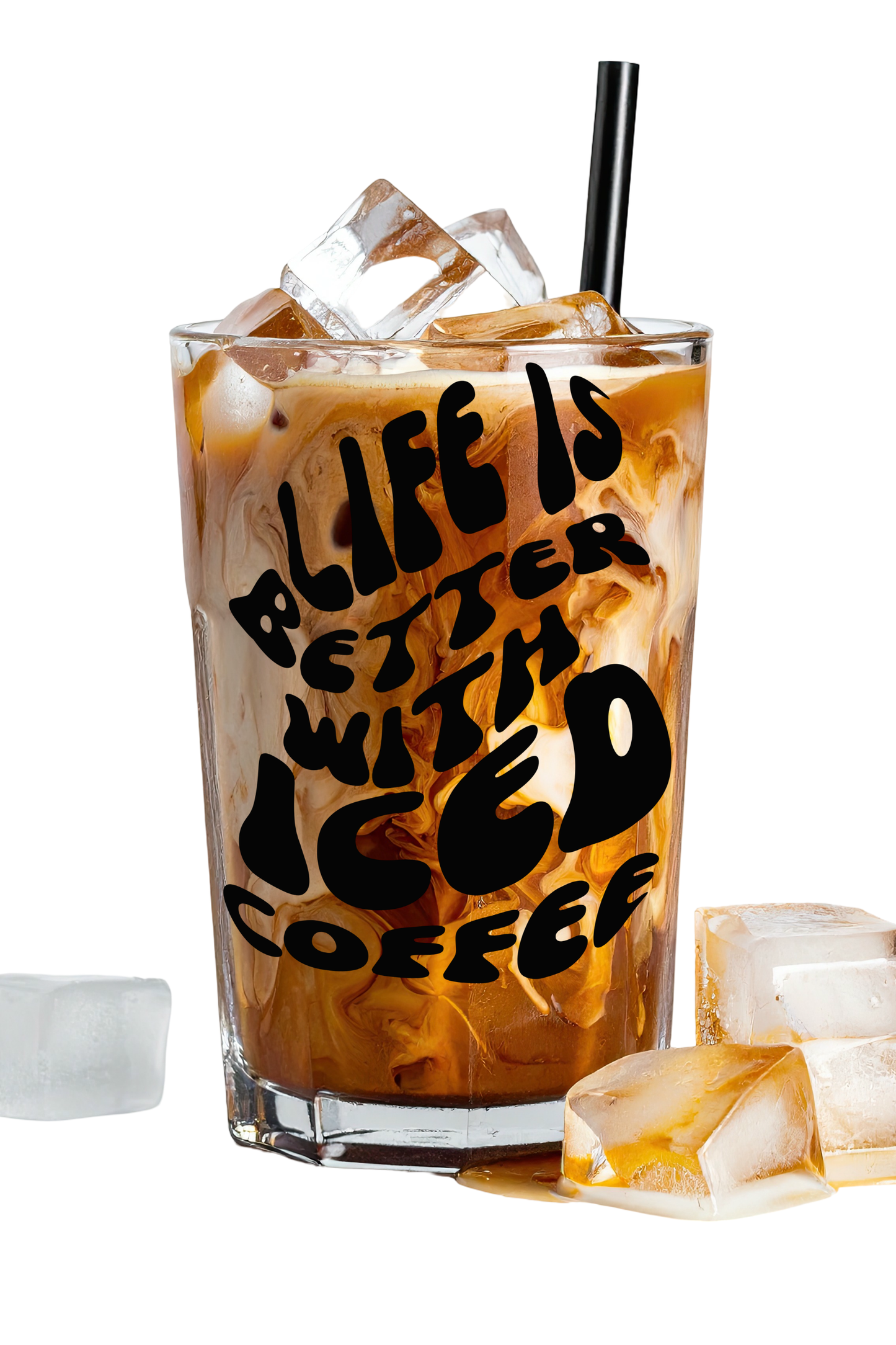 Life Is Better With Iced Coffee – 2x3 Magnet