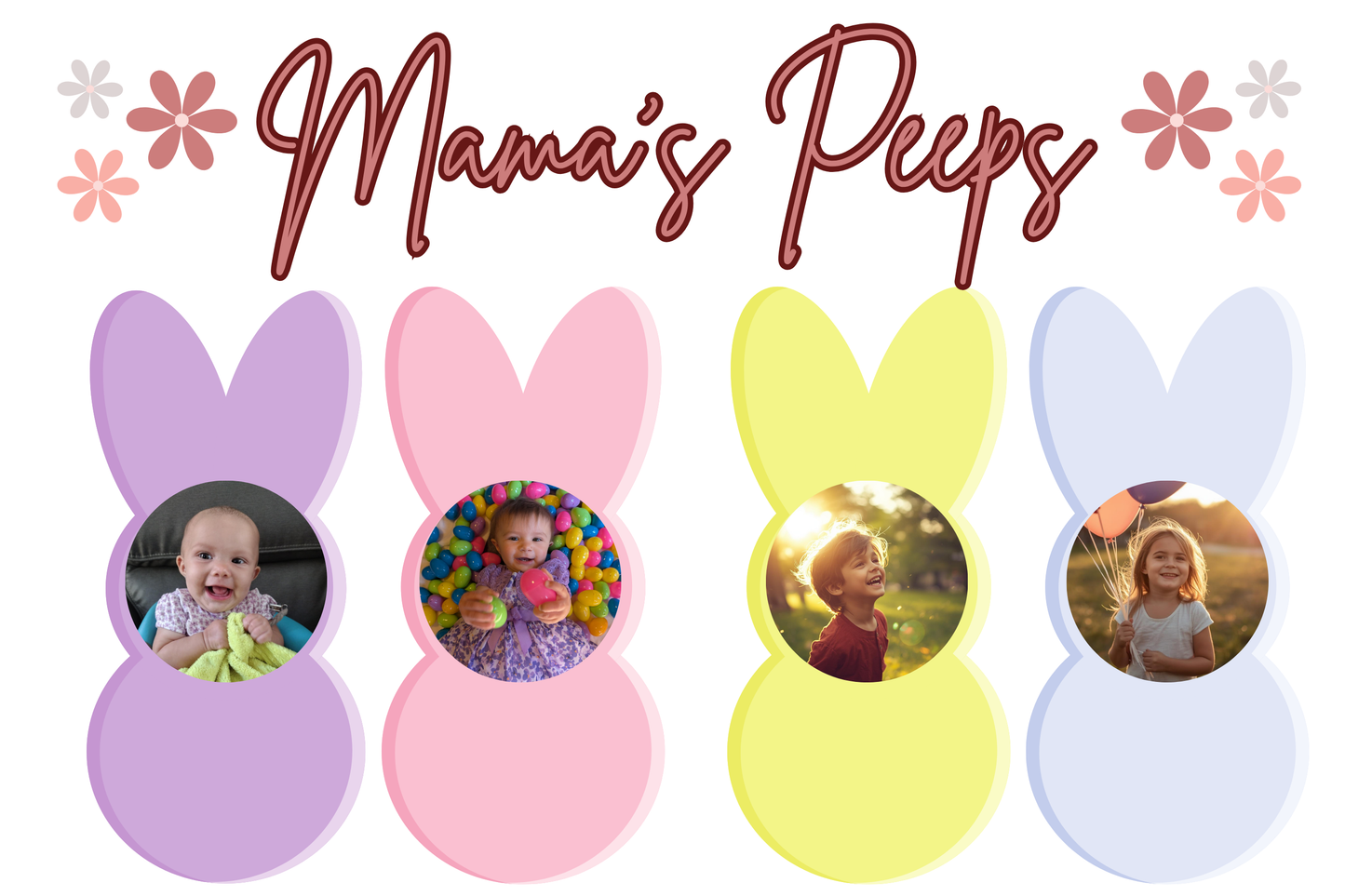 Custom Easter Peeps Magnets 2x3