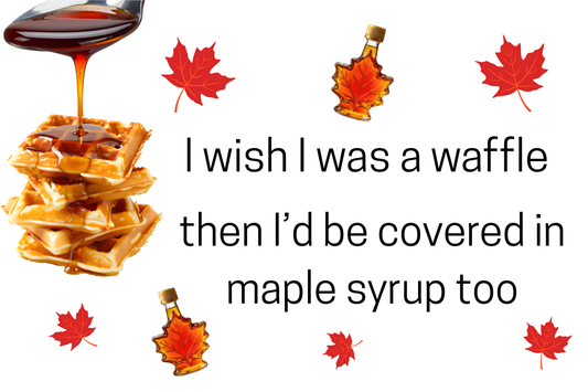 I Wish I Was a Waffle – 2x3 Magnet