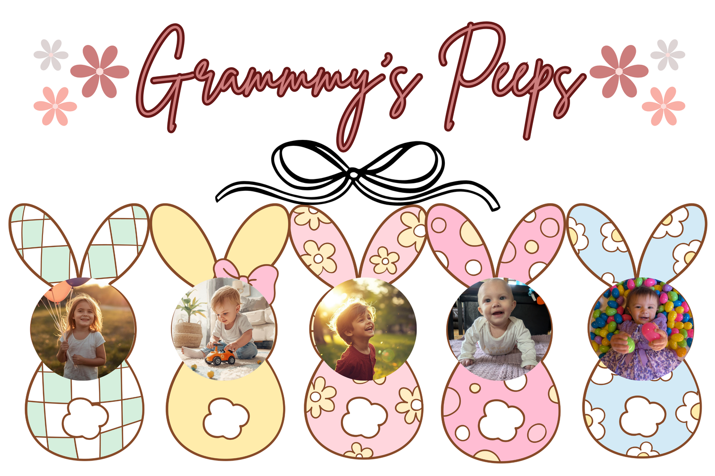 Custom Easter Peeps Magnets 2x3