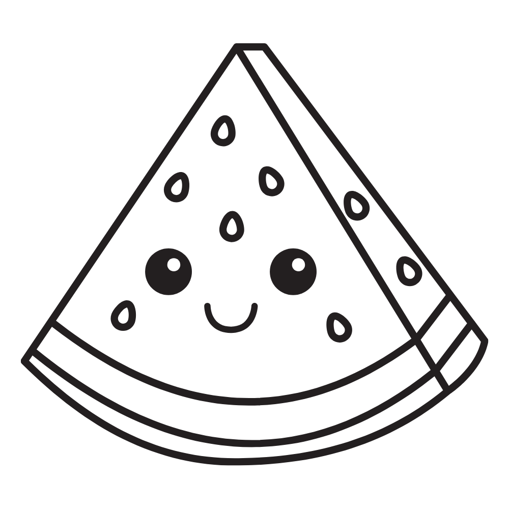 Fruit Coloring Dry Erase Magnets