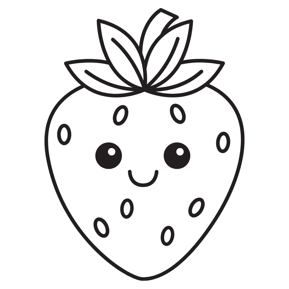 Fruit Coloring Dry Erase Magnets