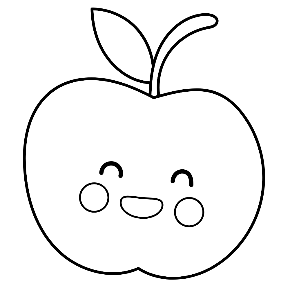 Fruit Coloring Dry Erase Magnets