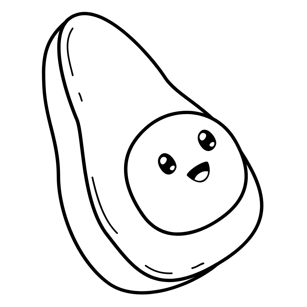 Fruit Coloring Dry Erase Magnets