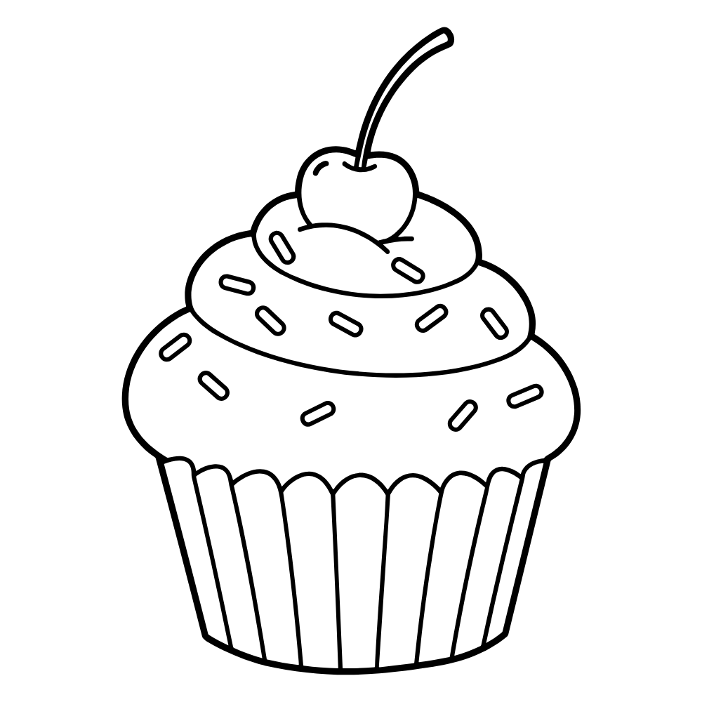 Dessert Coloring  Dry Erase Magnets