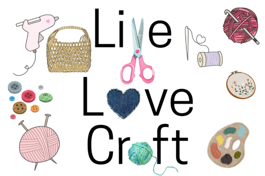 Live, Love, Craft – 2x3 Magnet