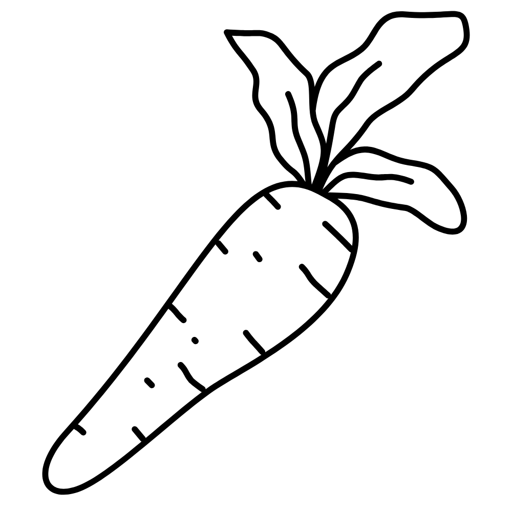 Veggie Coloring Dry Erase Magnets