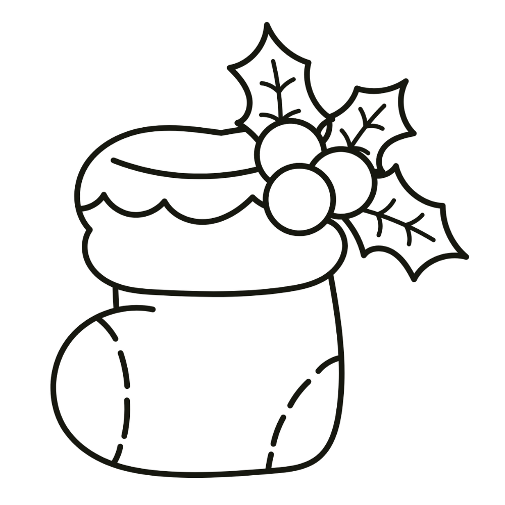 Dry Erase Christmas Coloring Magnets