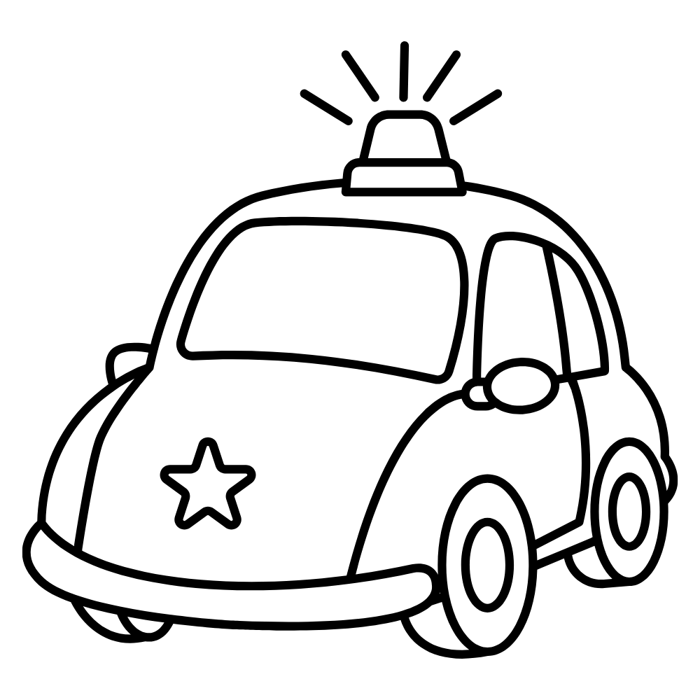 Transportation Coloring  Dry Erase Magnets