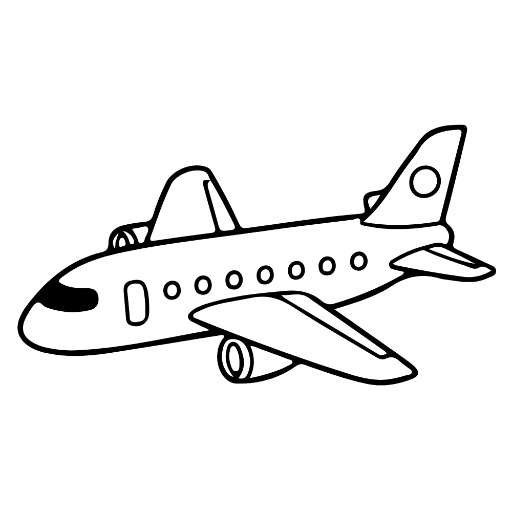 Transportation Coloring  Dry Erase Magnets