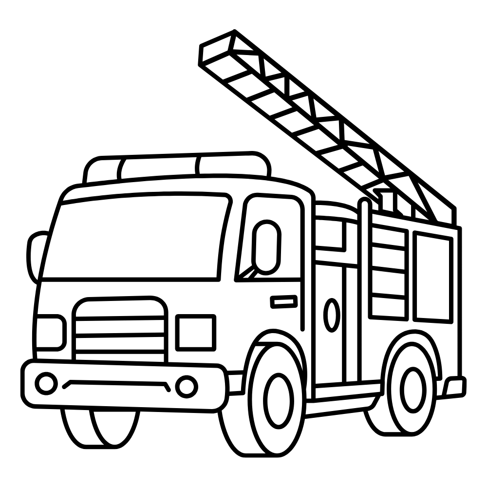 Transportation Coloring  Dry Erase Magnets