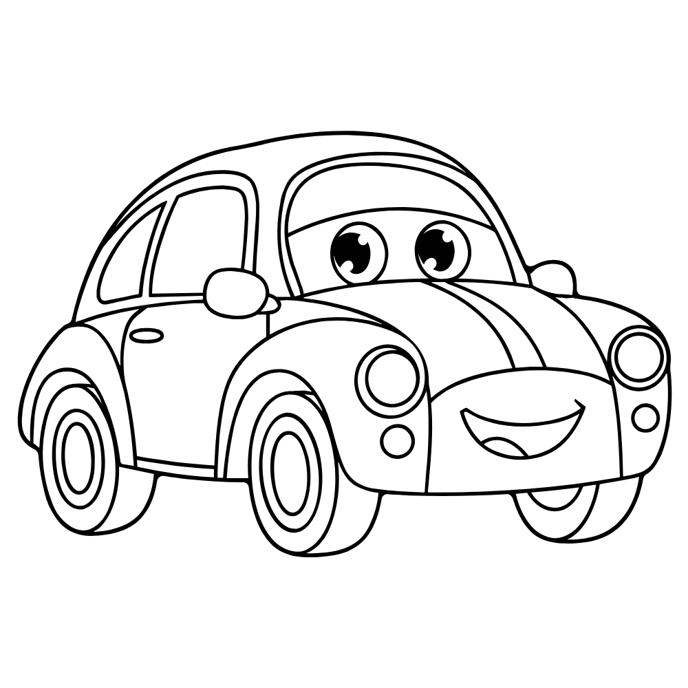 Transportation Coloring  Dry Erase Magnets