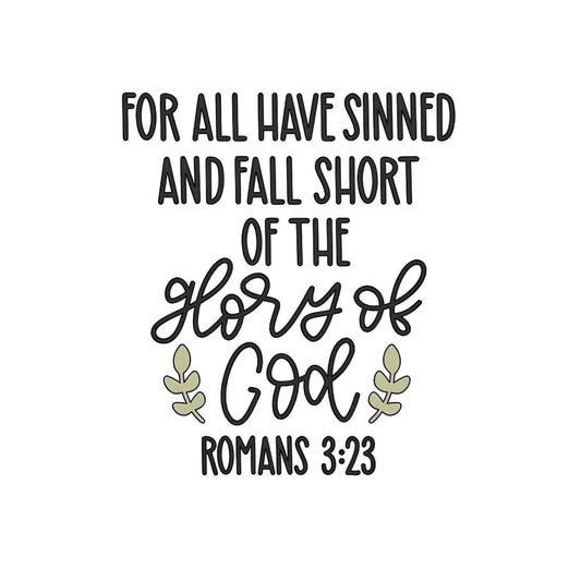For All Have Sinned 2x2 Magnet