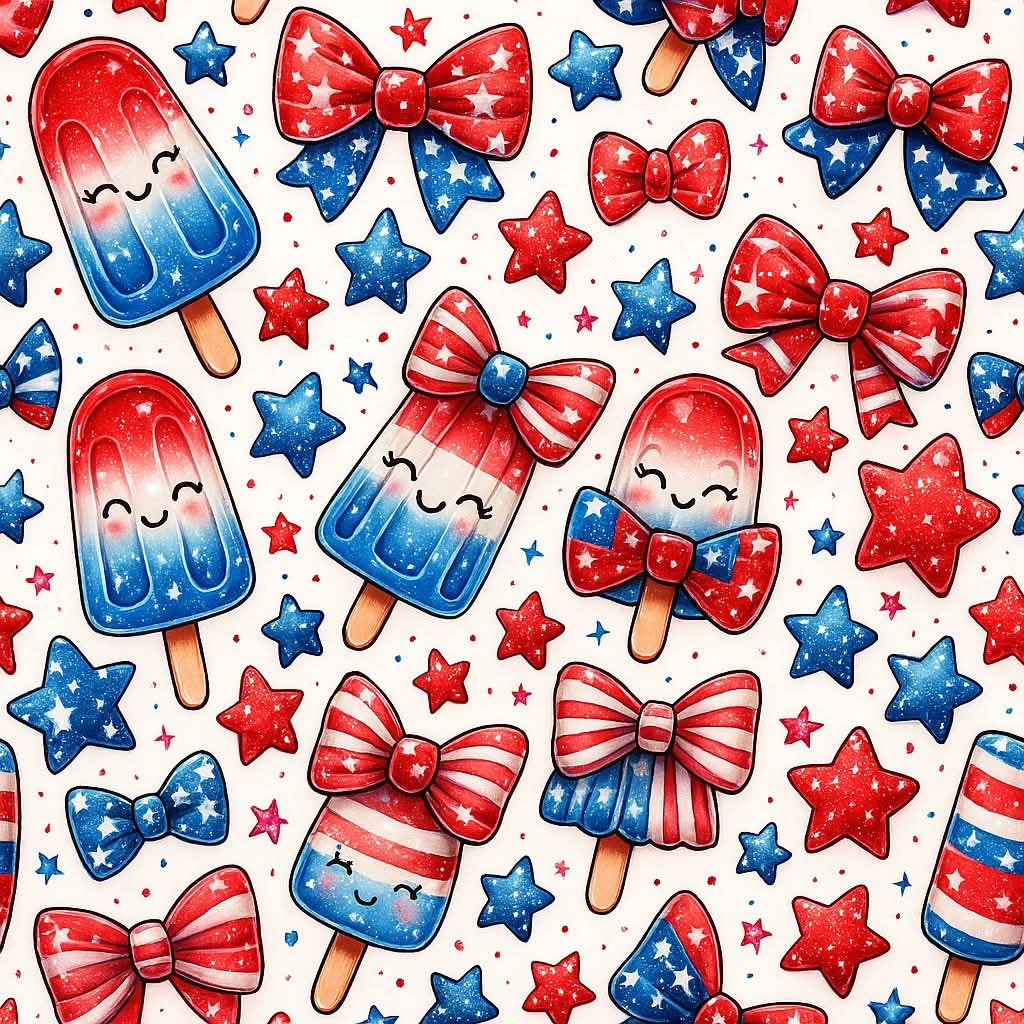 2x2" Fourth of July Magnets