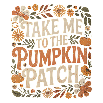 Take Me to the Pumpkin Patch 2x2 Magnet