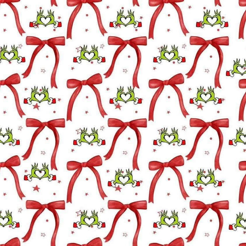 2"x2" Grinch Christmas Magnets