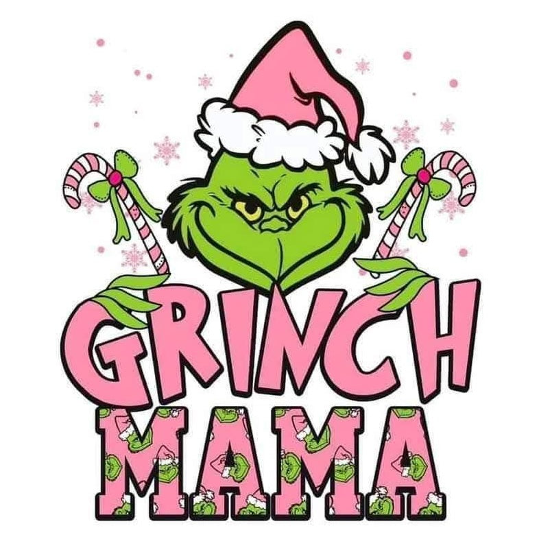 2"x2" Grinch Christmas Magnets