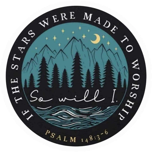 If the Stars Were Made to Worship 2x2 Magnet