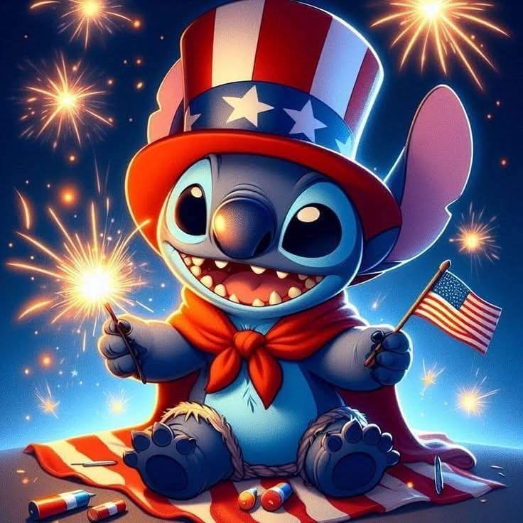 2x2" Fourth of July Magnets