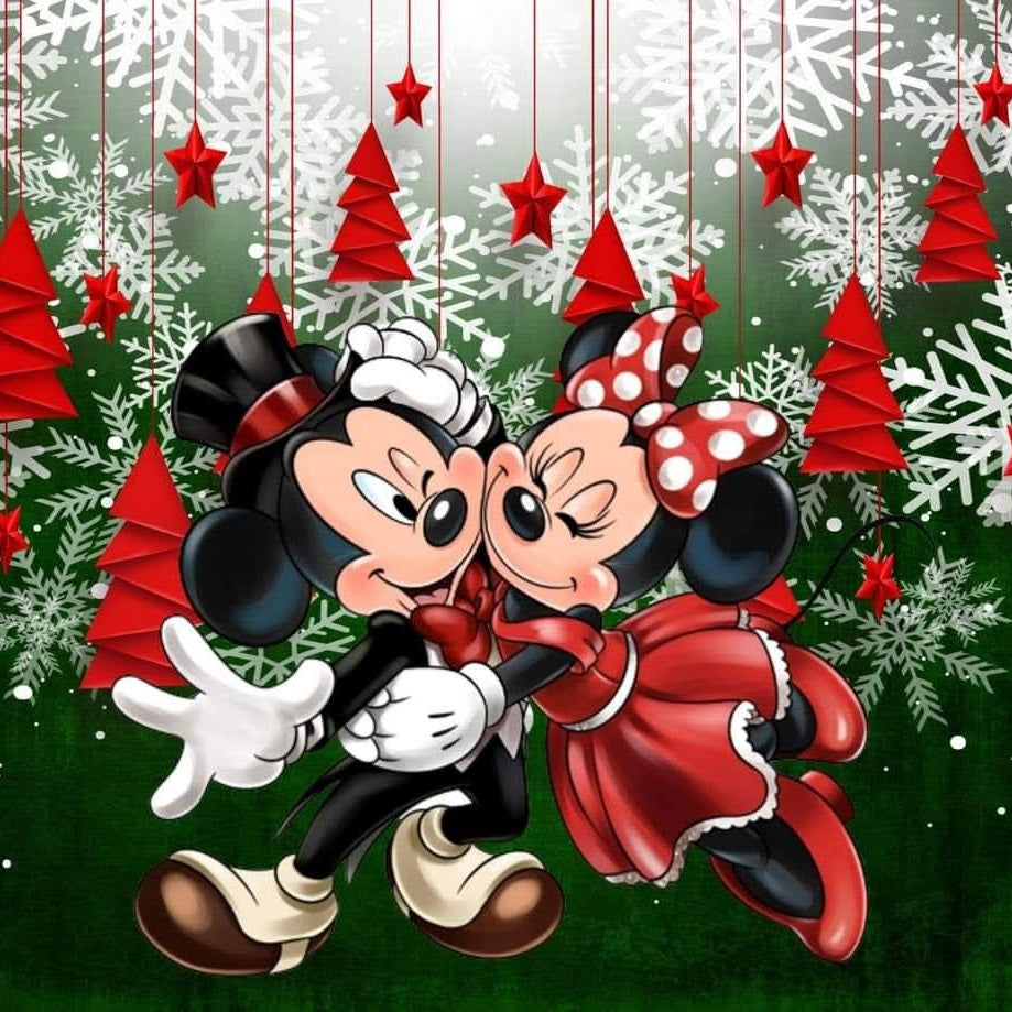 2x2 Disney Christmas Magnets