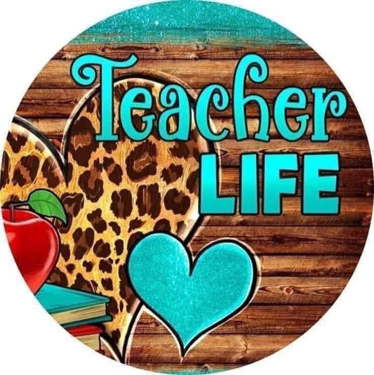 Teacher Life 2 2x2 Magnet