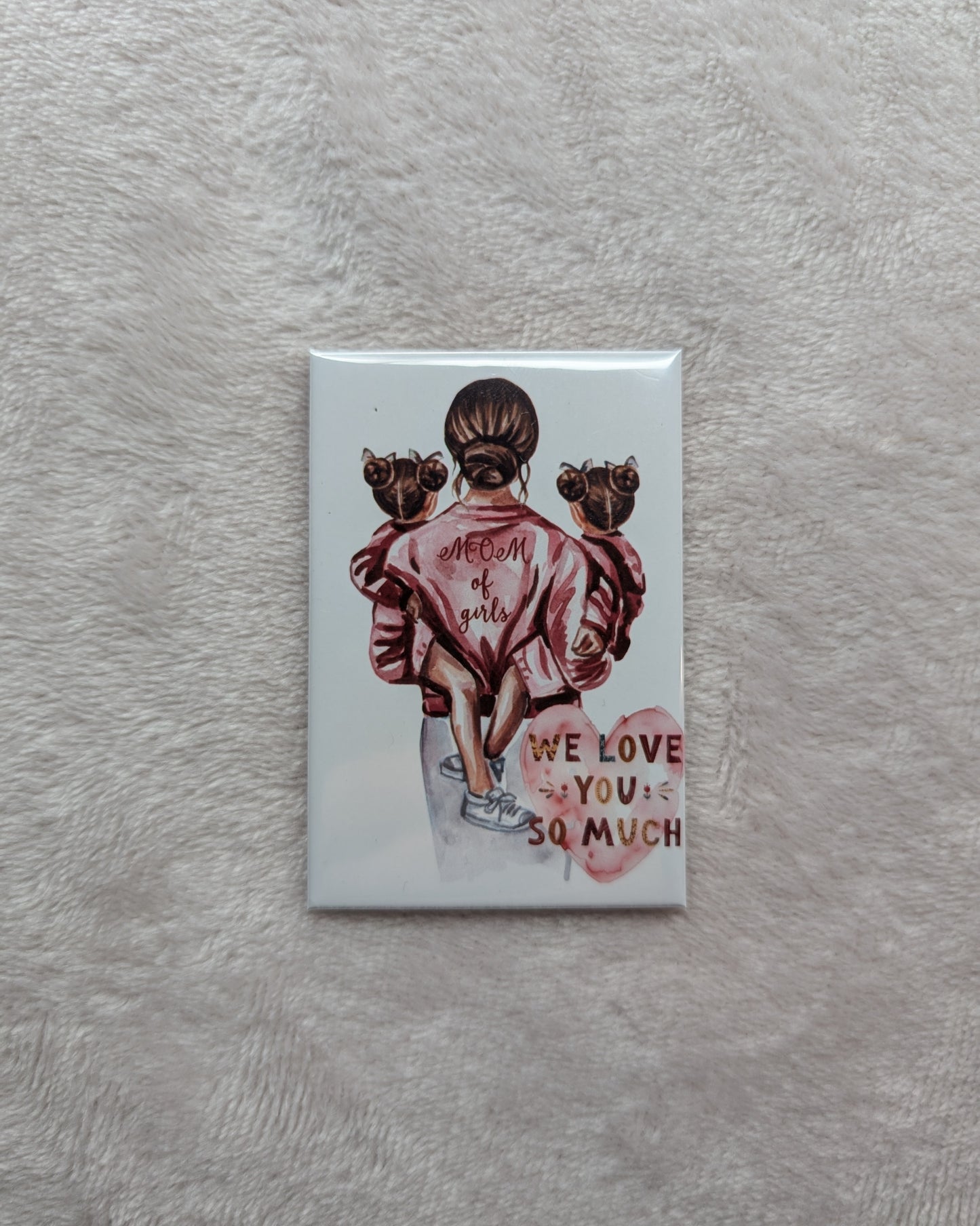 Mom of Girls – 2x3 Photo-Style Magnet