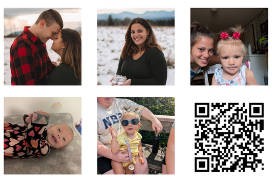 Set of 6 2X2 custom magnets