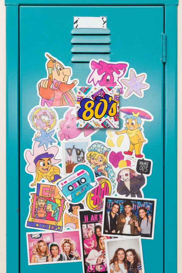 80s Magnet - Locker
