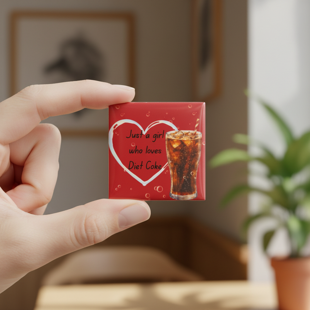 Magnet held between fingers