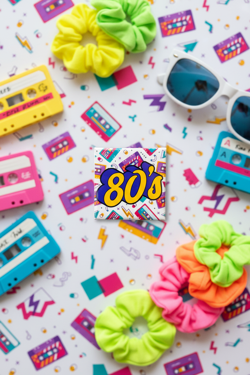 80s Magnet - Flat Lay